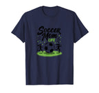 Soccer Mom Life Proud Parent Team Sweatshirt - Streetwear Style Men Women