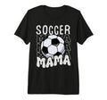 Soccer Mama Groovy Soccer Mom Mothers T-Shirt - Unique Graphic for Adults
