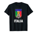 Italia Soccer Support Team Football T-Shirt - Novelty Apparel Men Women