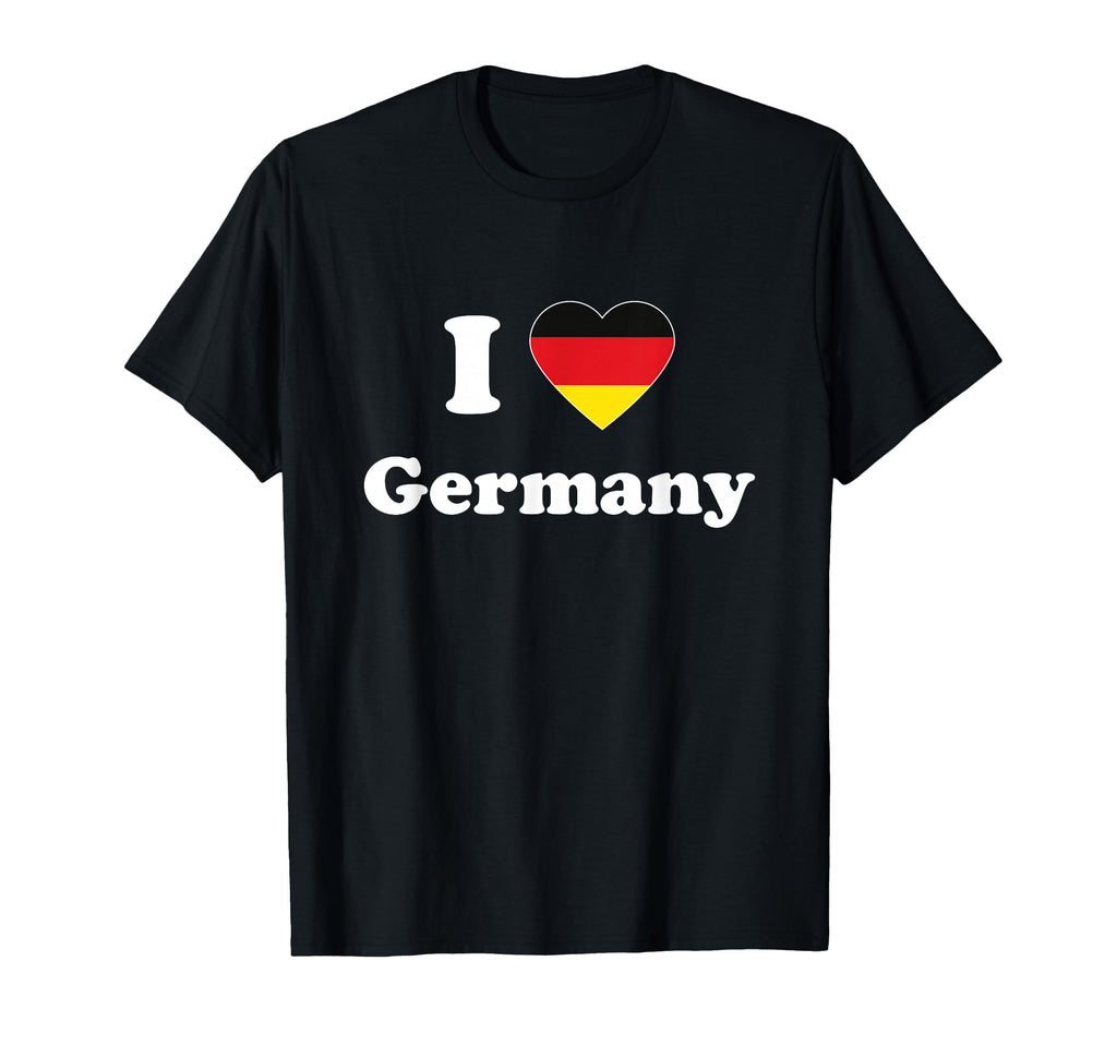 I Love Germany I Heart Germany German T-Shirt - Aesthetic Graphic Men Women