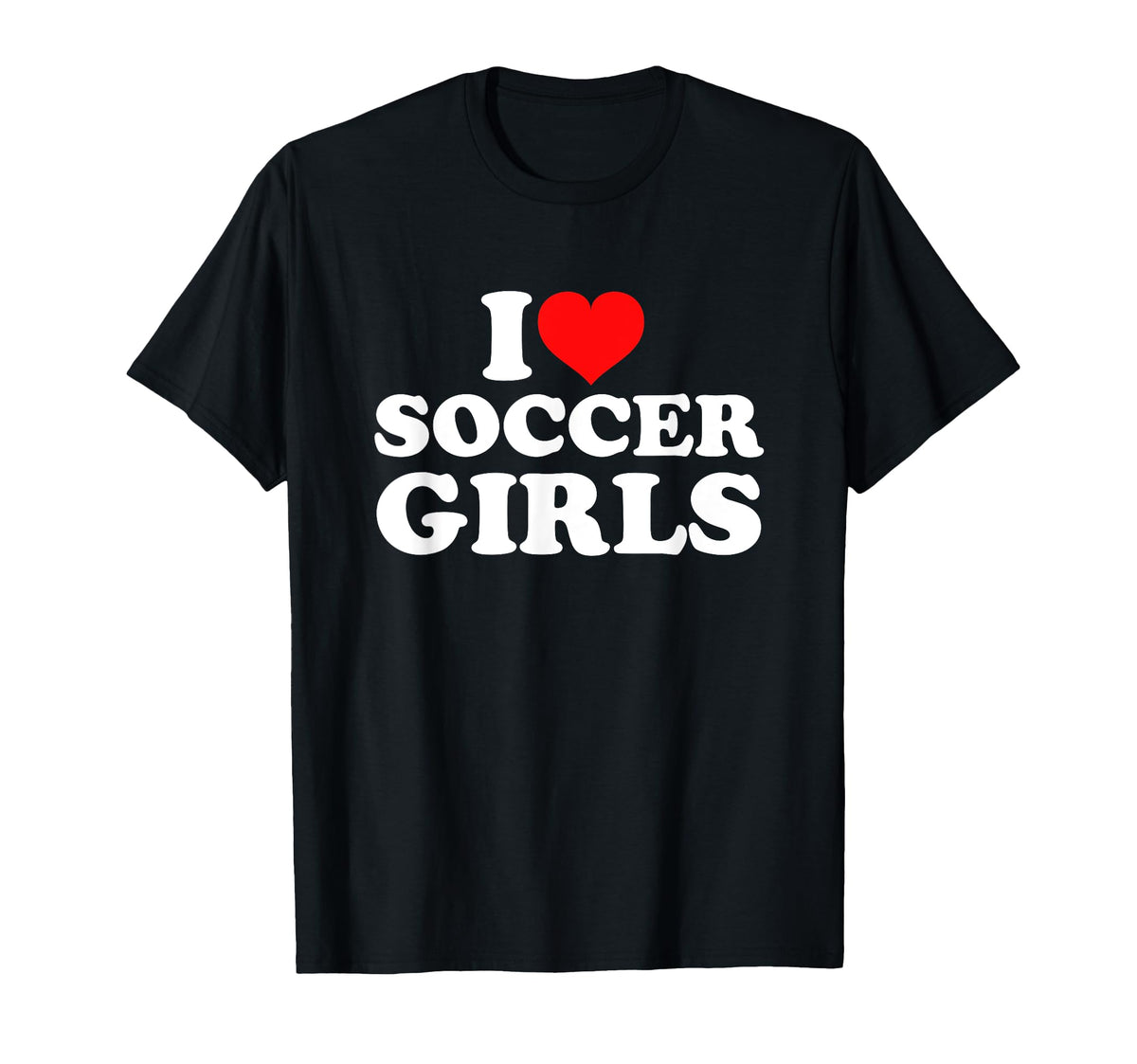 I Love Soccer T-Shirt - Streetwear Style Men Women