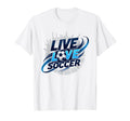 Soccer Mom Live Love Soccer Sweatshirt - Casual Everyday Wear Men Women