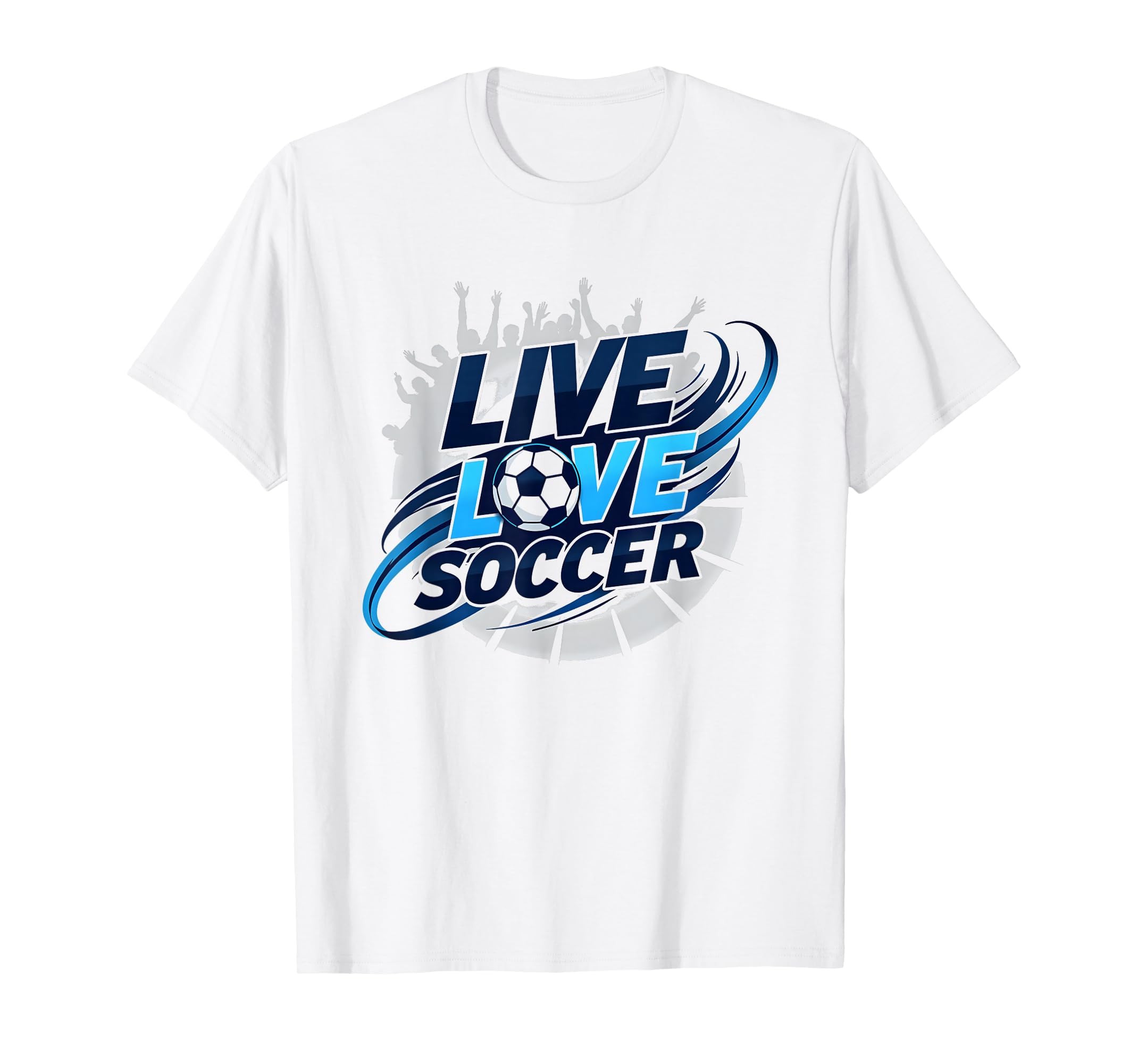 Soccer Mom Live Love Soccer Sweatshirt - Casual Everyday Wear Men Women