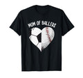 Mom Ballers Soccer Baseball Mama T-Shirt - Custom Art Print for Adults