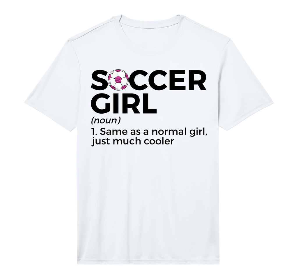 Soccer Definition Performance T-Shirt - Graphic Print for Adults