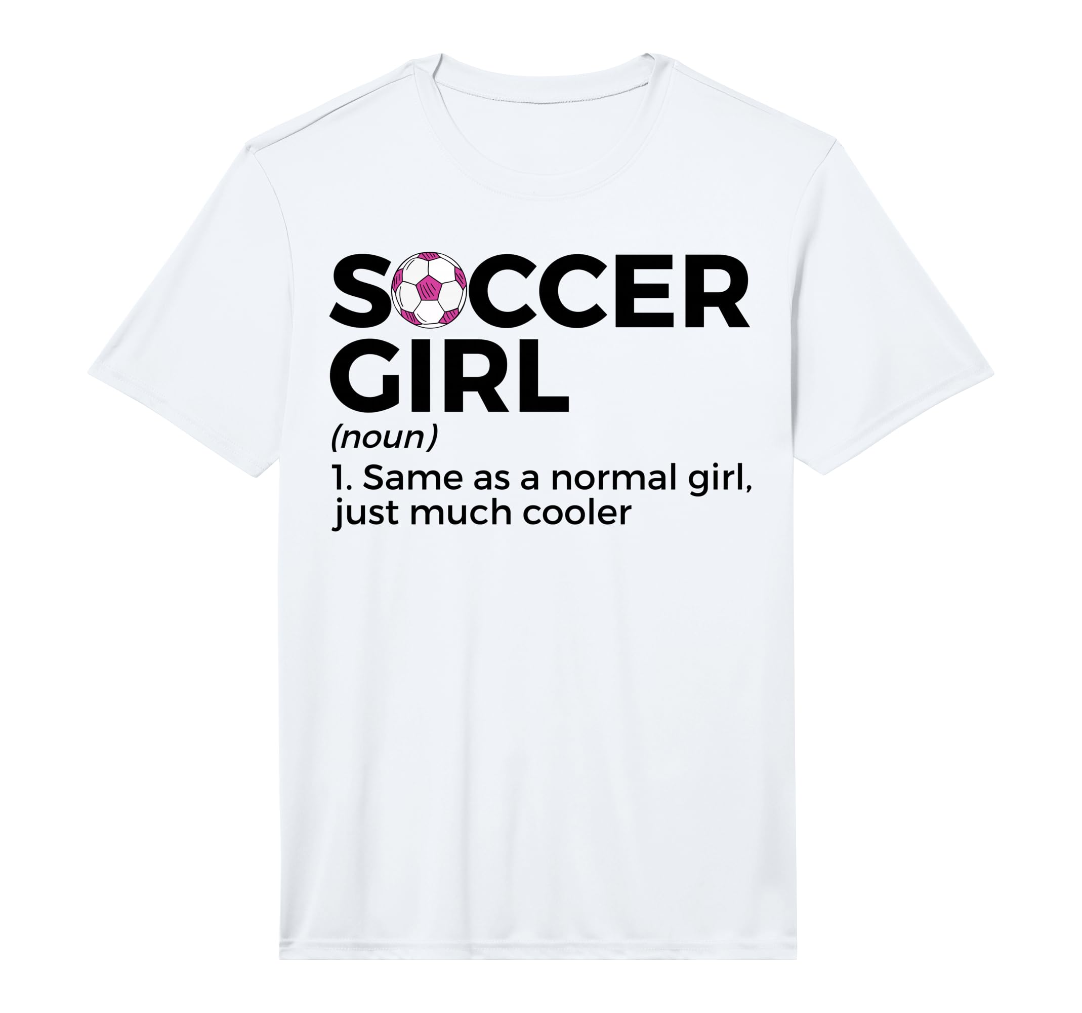 Soccer Definition Performance T-Shirt - Graphic Print for Adults