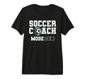 Coaching Soccer Dad Coach Soccer T-Shirt - Custom Art Print for Adults
