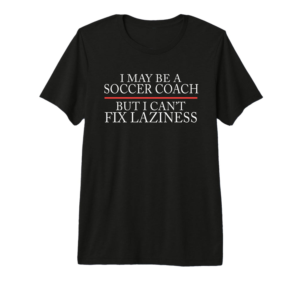 Mens Soccer Coaching Training Trainer T-Shirt - Streetwear Style Unisex