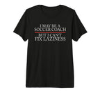 Mens Soccer Coaching Training Trainer T-Shirt - Streetwear Style Unisex