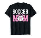 Soccer Mom I Soccer T-Shirt - Minimalist Print Unisex