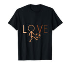 Love Soccer Black History Month Blm Melanin T-Shirt - Graphic Print Unisex