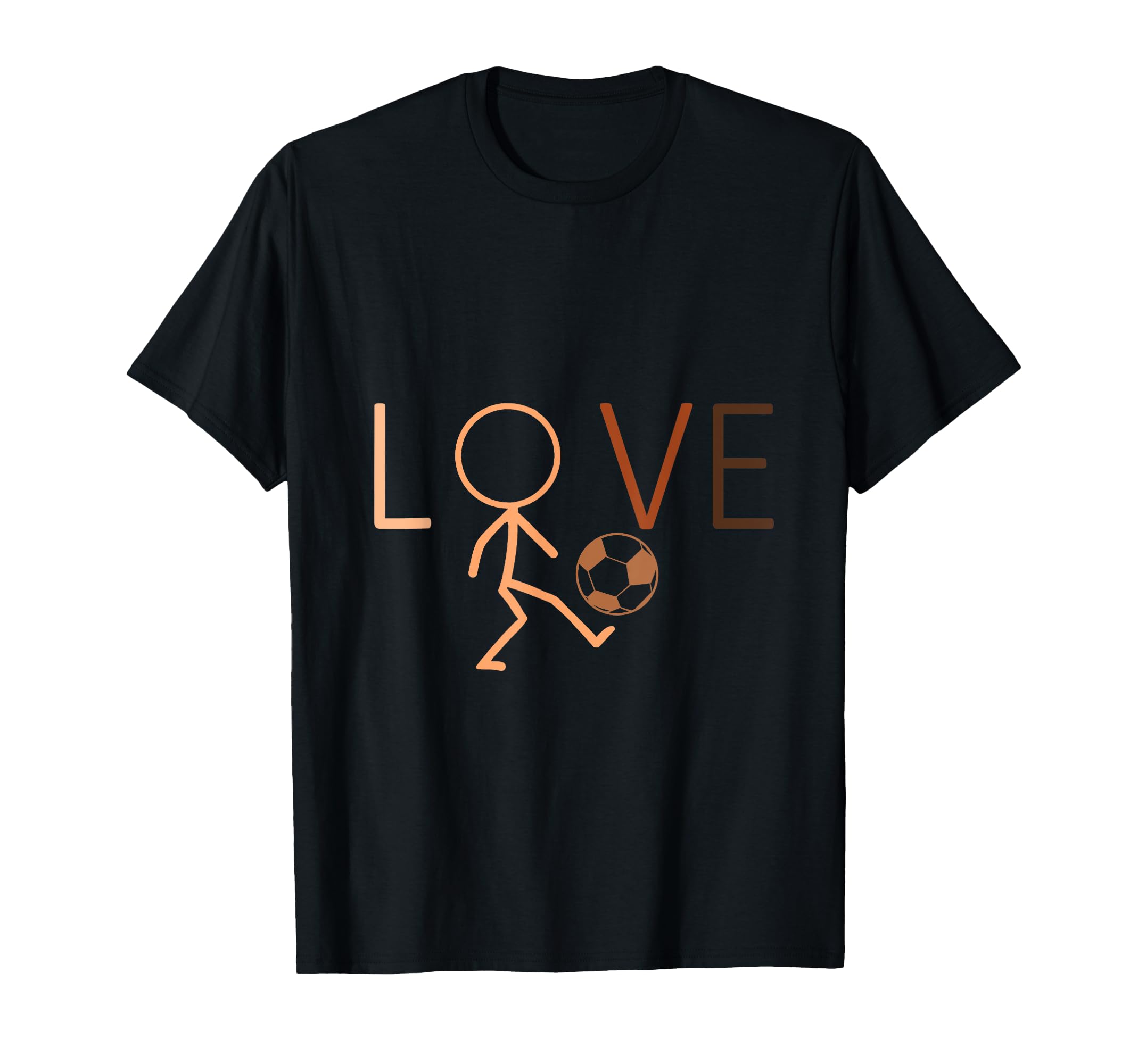 Love Soccer Black History Month Blm Melanin T-Shirt - Graphic Print Unisex