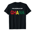 Ghana Soccer Graphic T-Shirt | Match Day Supporter Tee