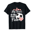 My Heart Is That Soccer Field Funny T-Shirt - Fun Novelty Design Men Women