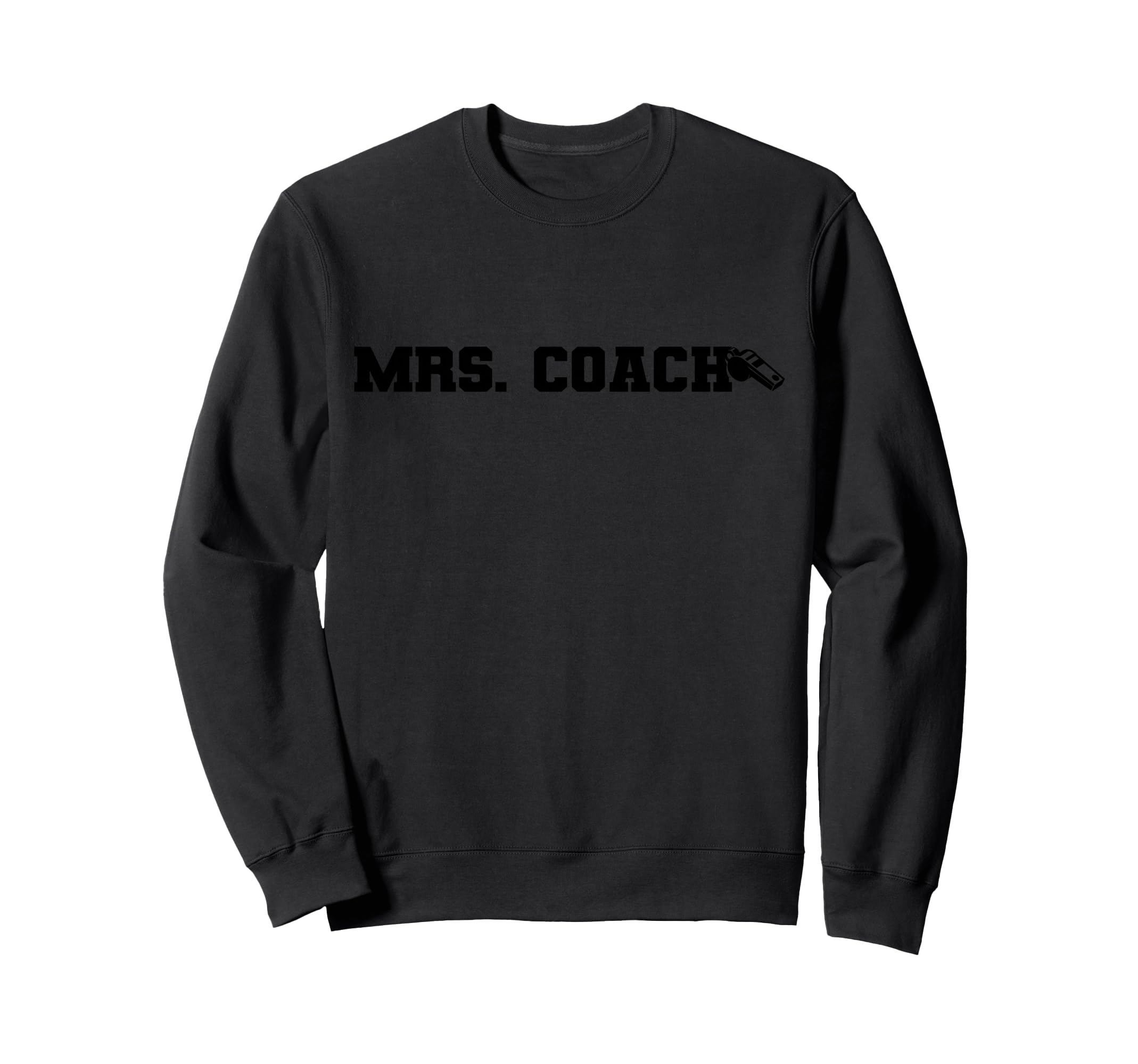 Mrs Coach Funny Football Basketball Sweatshirt - Trendy Graphic for Adults