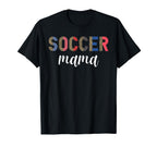 Soccer Mama Leopard Mom Player Game T-Shirt - Aesthetic Graphic for Adults