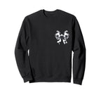 Soccer Mama Coquette Bow Front Back Sweatshirt - Streetwear Style Unisex