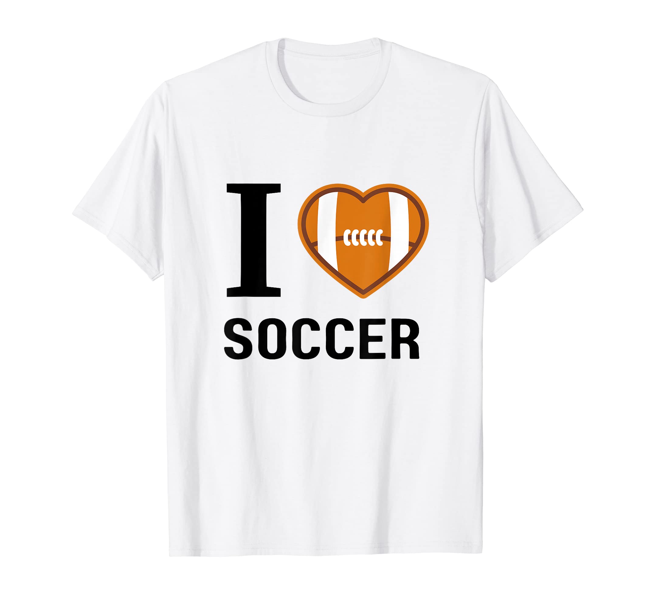 Weird I Love Soccer Football T-Shirt - Casual Everyday Wear for Adults
