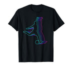 Soccer Silhouette Soccer Player T-Shirt - Unique Graphic for Adults
