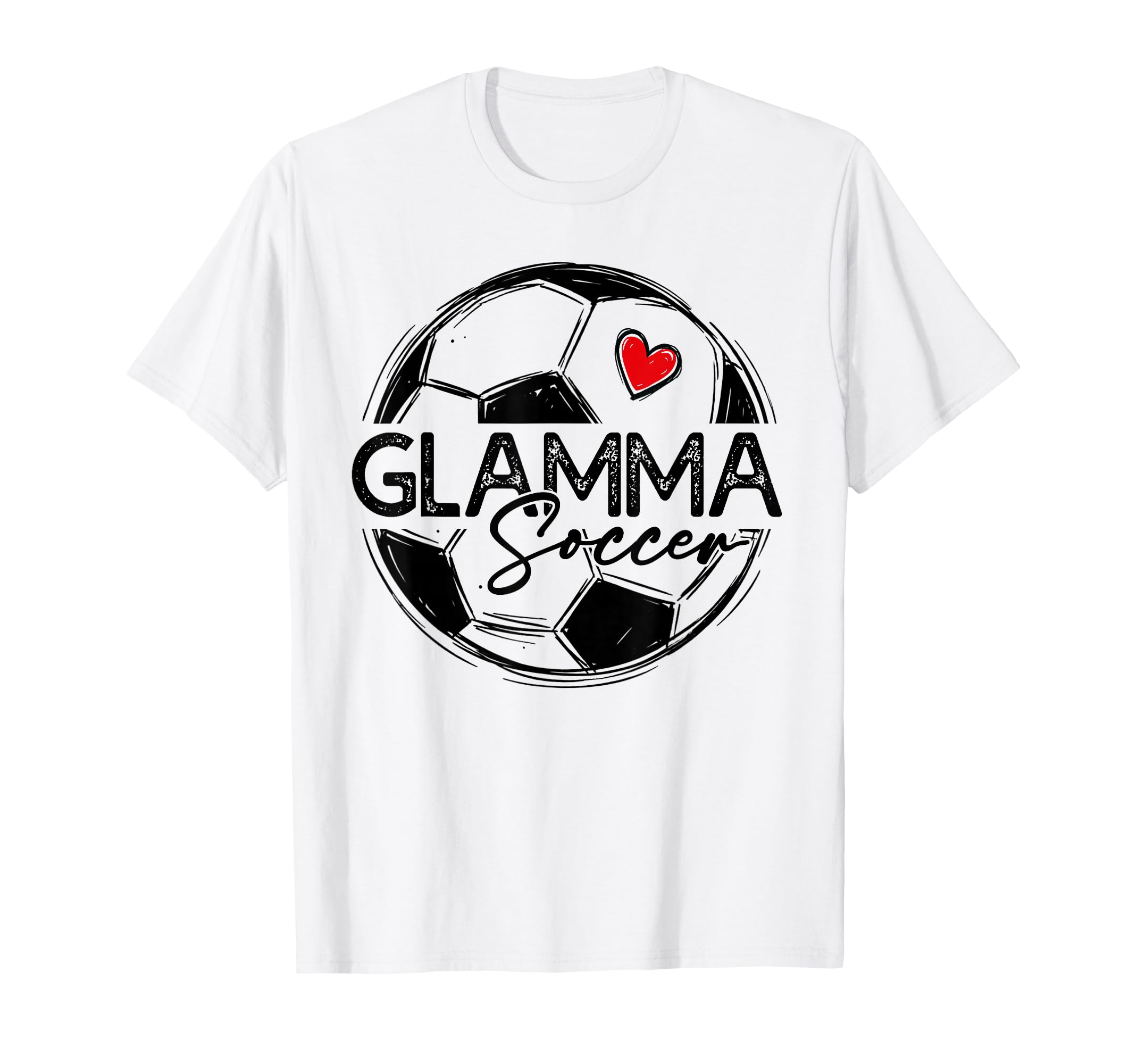 Soccer Glamma Soccer Player Family T-Shirt - Unique Graphic for Adults