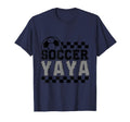 Soccer Yaya Checker Checkered T-Shirt - Novelty Apparel Unisex