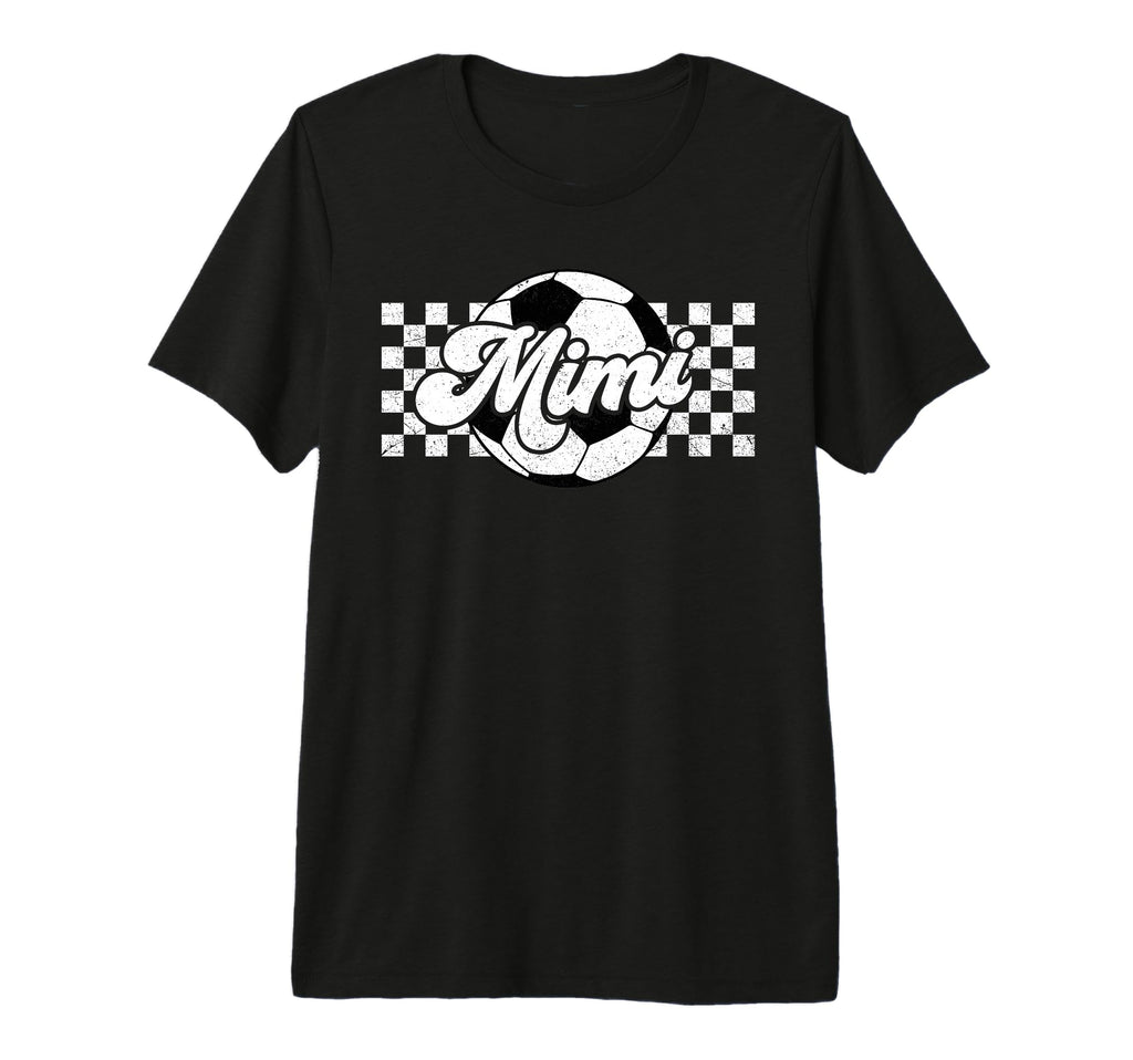 Soccer Mimi Sport Lover Family Mothers T-Shirt - Novelty Apparel Unisex