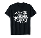 Soccer Girlfriend Life Girlfriend T-Shirt - Trendy Graphic Men Women
