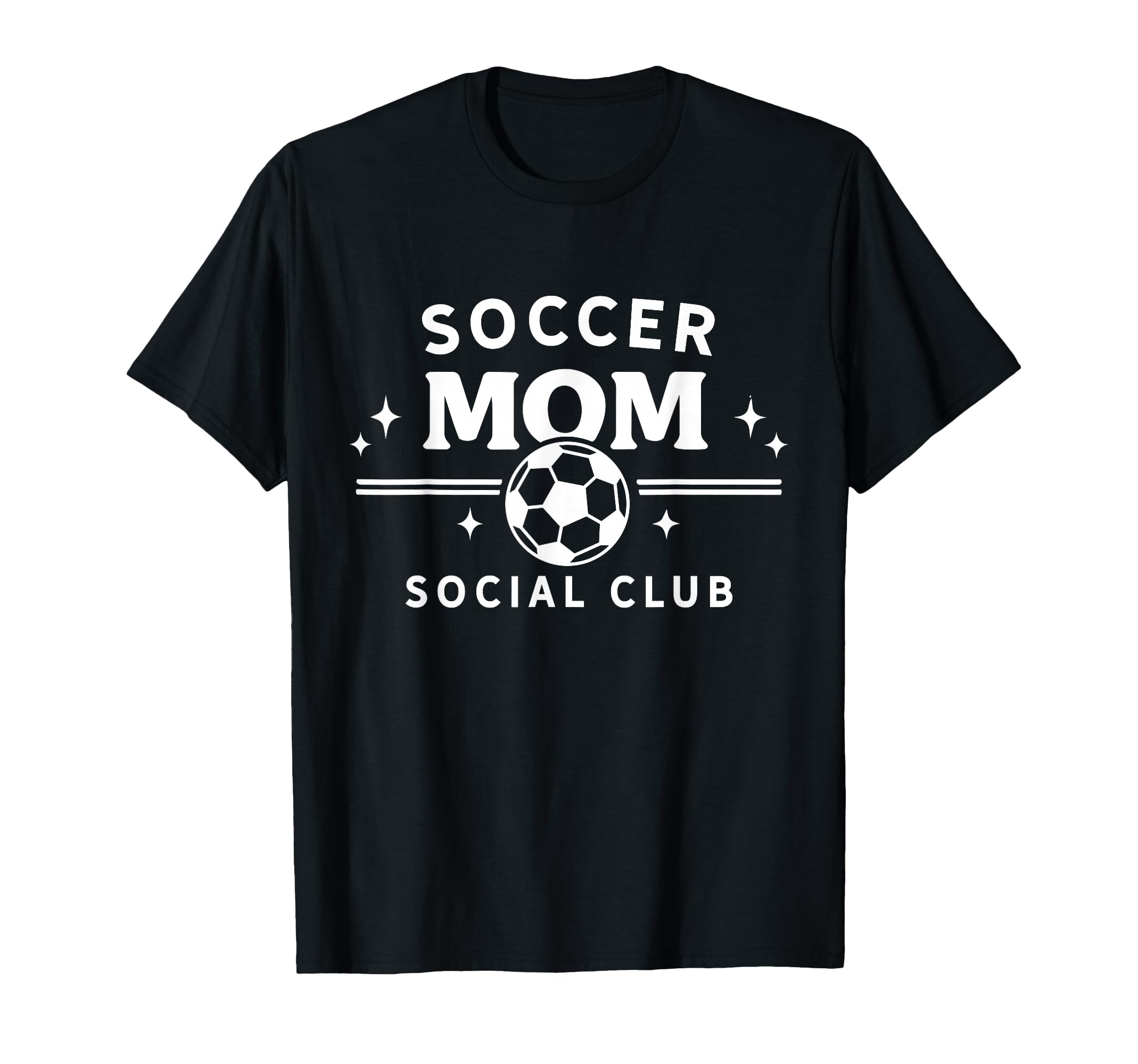 Soccer Mom Social Club Funny Sports T-Shirt - Custom Art Print Men Women
