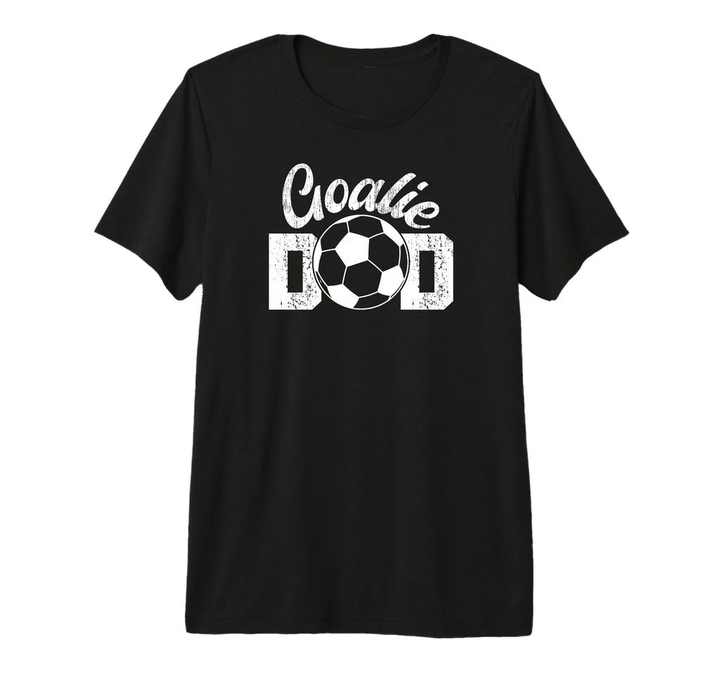 Mens Soccer Goalie Dad Proud Dad T-Shirt - Custom Art Print Men Women