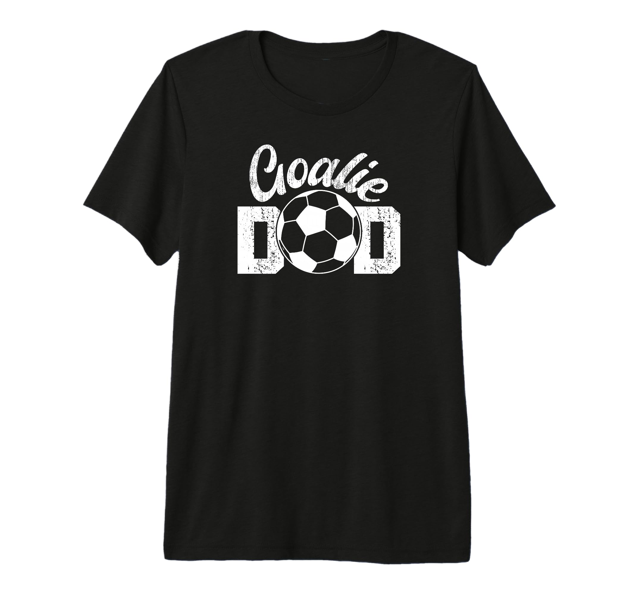 Mens Soccer Goalie Dad Proud Dad T-Shirt - Custom Art Print Men Women