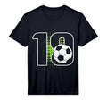 Mens 19Th Birthday Soccer Player T-Shirt - Casual Everyday Wear for Adults