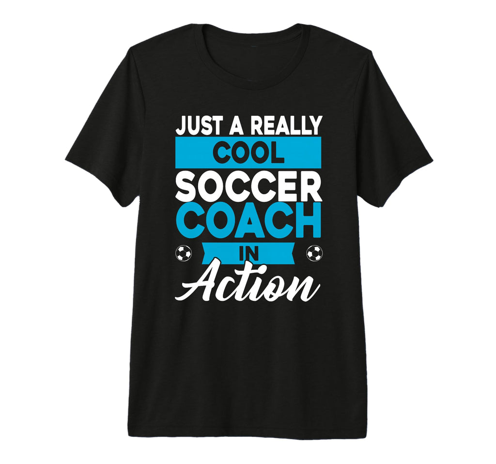 Mens Soccer Coaching Training Trainer T-Shirt - Novelty Apparel Unisex