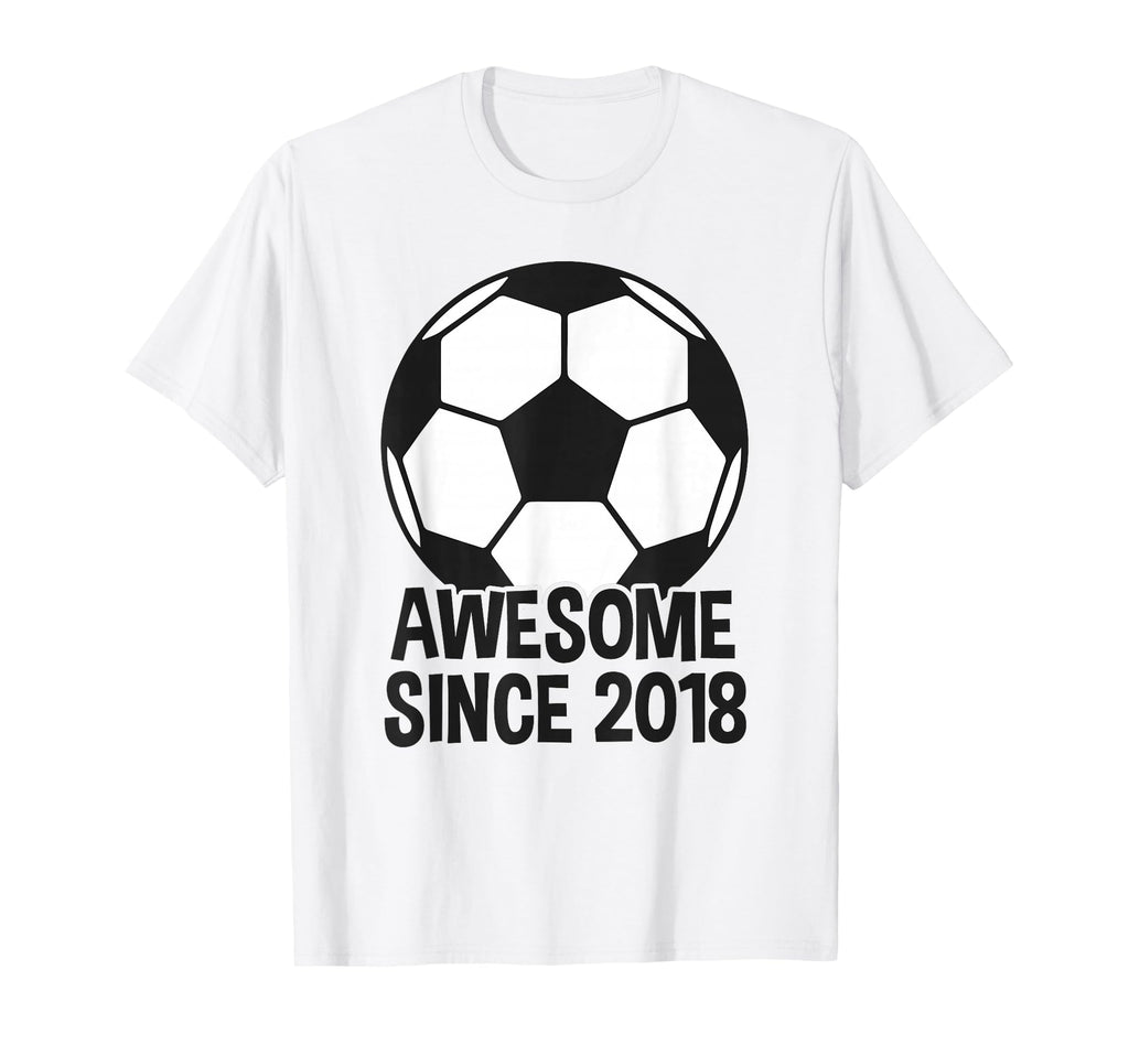 Awesome Since 2018 8Th Birthday 8 Year T-Shirt - Novelty Apparel Men Women
