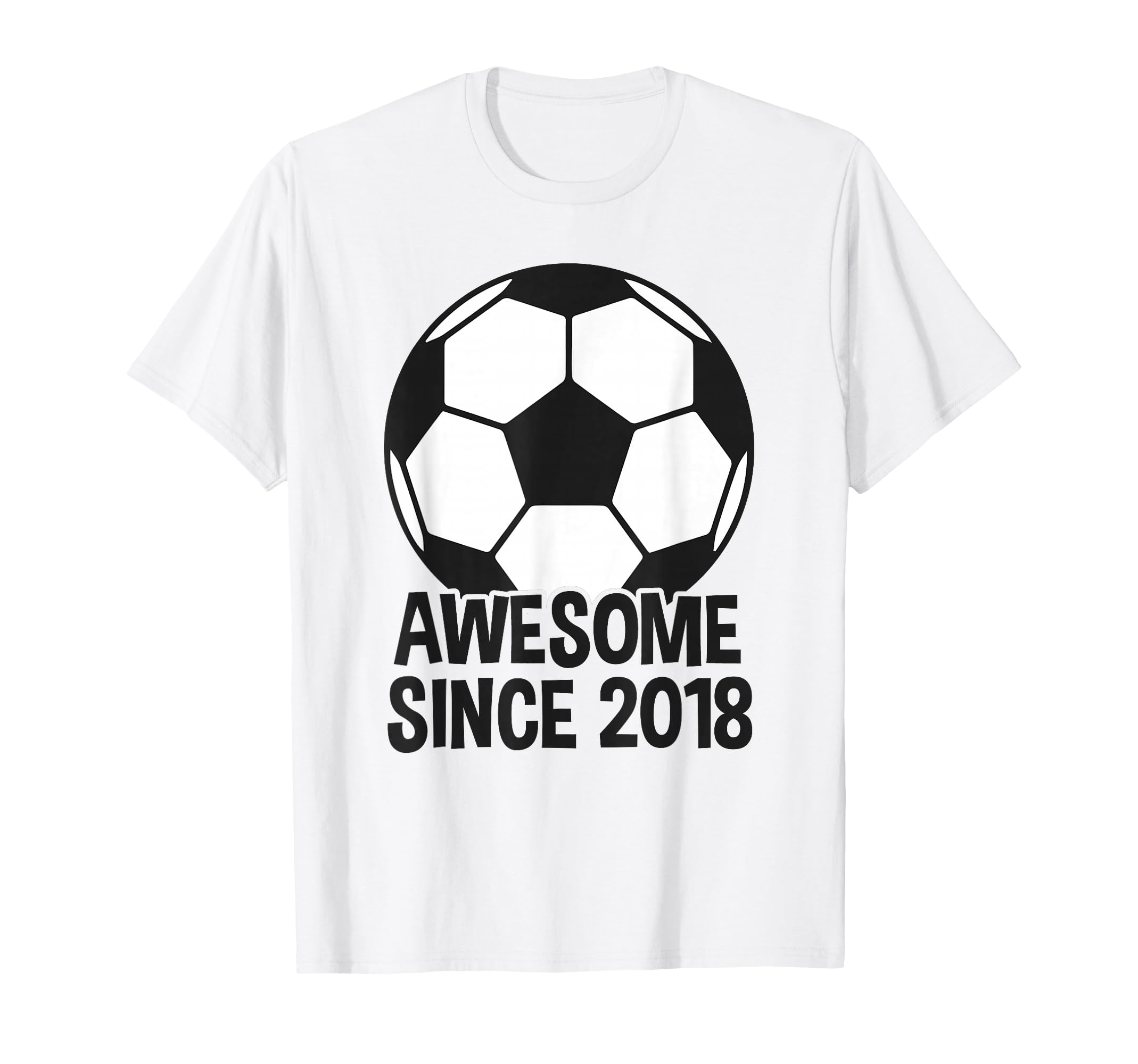 Awesome Since 2018 8Th Birthday 8 Year T-Shirt - Novelty Apparel Men Women