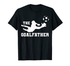 Goalkeeper Funny Soccer Player Sports T-Shirt - Minimalist Print Unisex