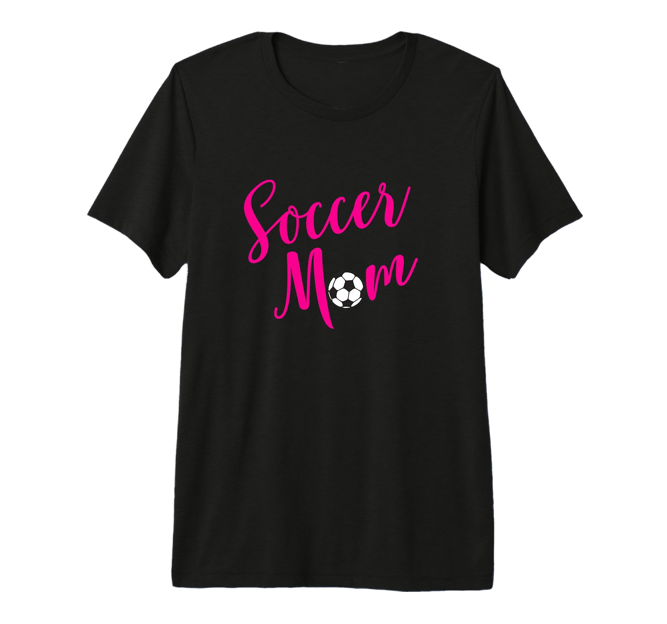 Soccer Mom Fan Parent Tri Blend T-Shirt - Minimalist Print Unisex