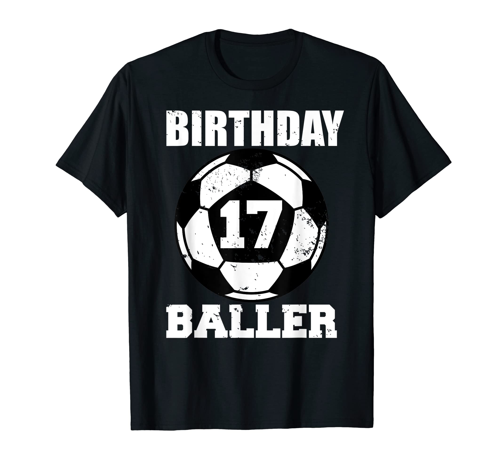 17Th Birthday Baller Funny 17 Year Old T-Shirt - Trendy Graphic Unisex