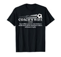Soccer Coachs Wife Definition Wife T-Shirt - Streetwear Style for Adults