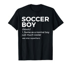 Soccer Definition T-Shirt - Graphic Print Men Women