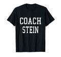 Coach Stein Custom Football Soccer T-Shirt - Minimalist Print Unisex