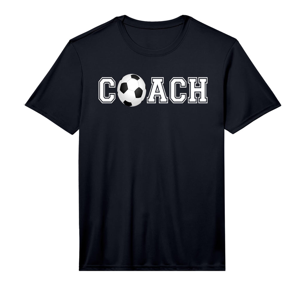 Mens Soccer Coach Coaching Staff T-Shirt - Novelty Apparel for Adults
