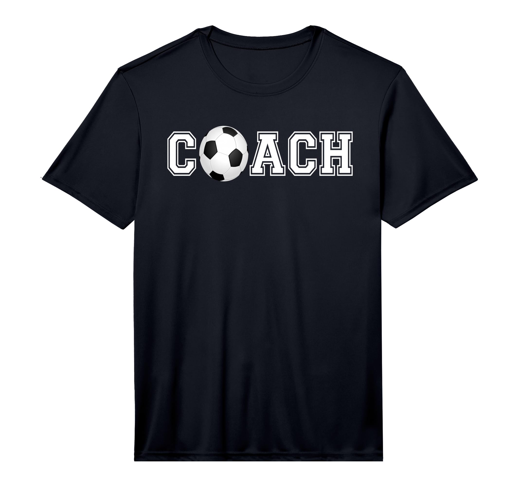 Mens Soccer Coach Coaching Staff T-Shirt - Novelty Apparel for Adults