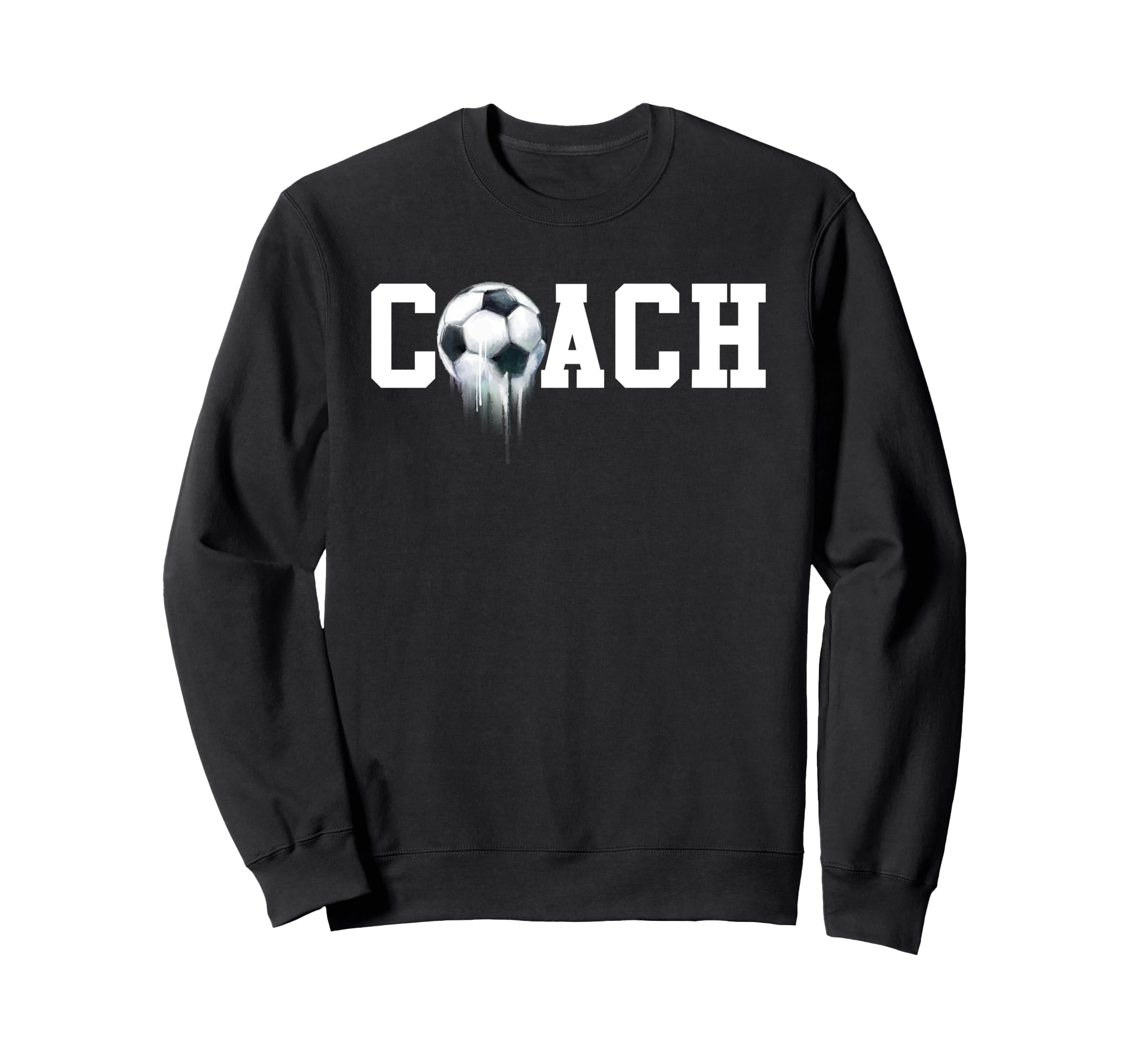 Soccer Coach Funny Football Sweatshirt - Custom Art Print Men Women