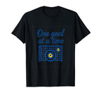 One Goal Time Soccer Novelty Sports T-Shirt - Streetwear Style Men Women