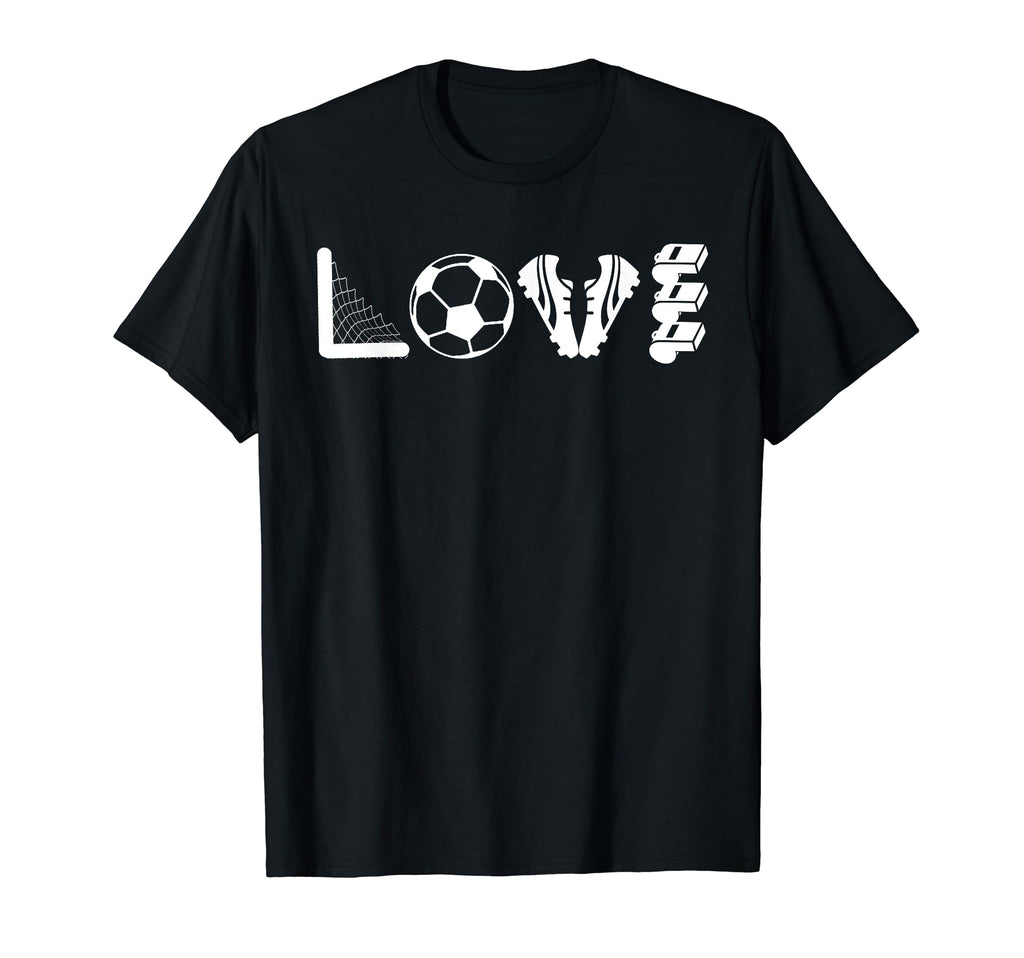 Soccer Love Gift Football Player T-Shirt - Casual Everyday Wear Men Women