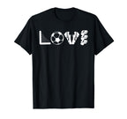 Soccer Love Gift Football Player T-Shirt - Casual Everyday Wear Men Women