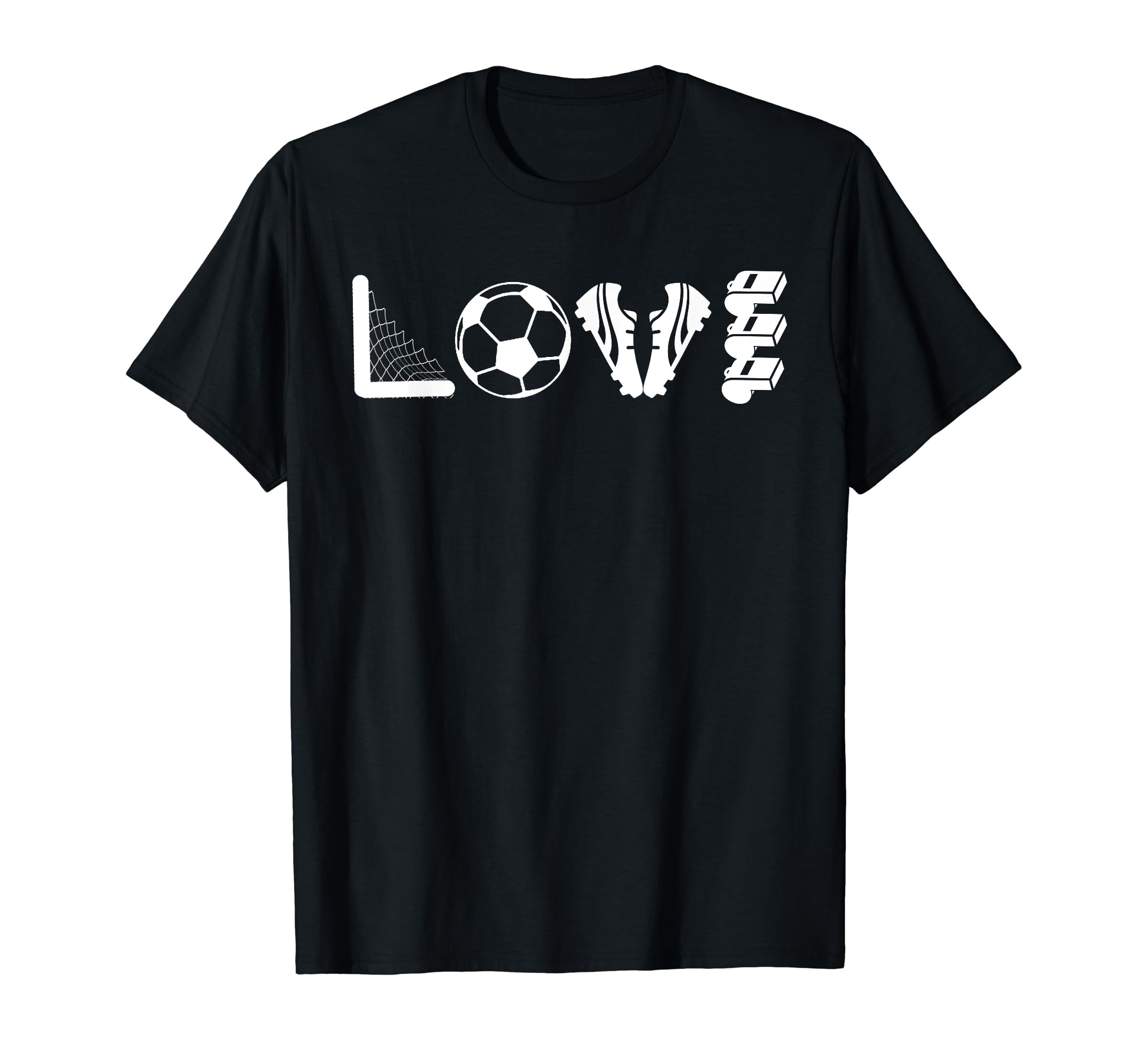 Soccer Love Gift Football Player T-Shirt - Casual Everyday Wear Men Women