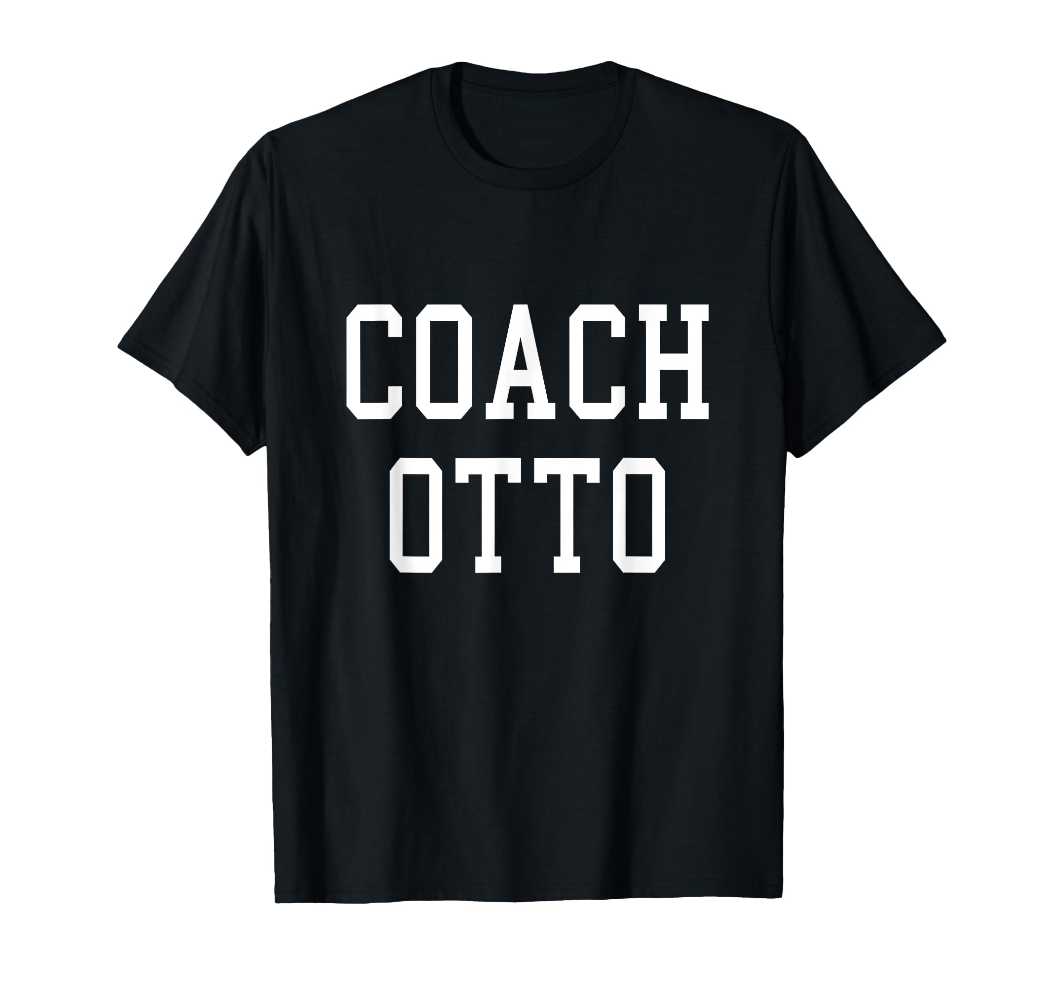 Coach Otto Custom Football Soccer T-Shirt - Graphic Print for Adults