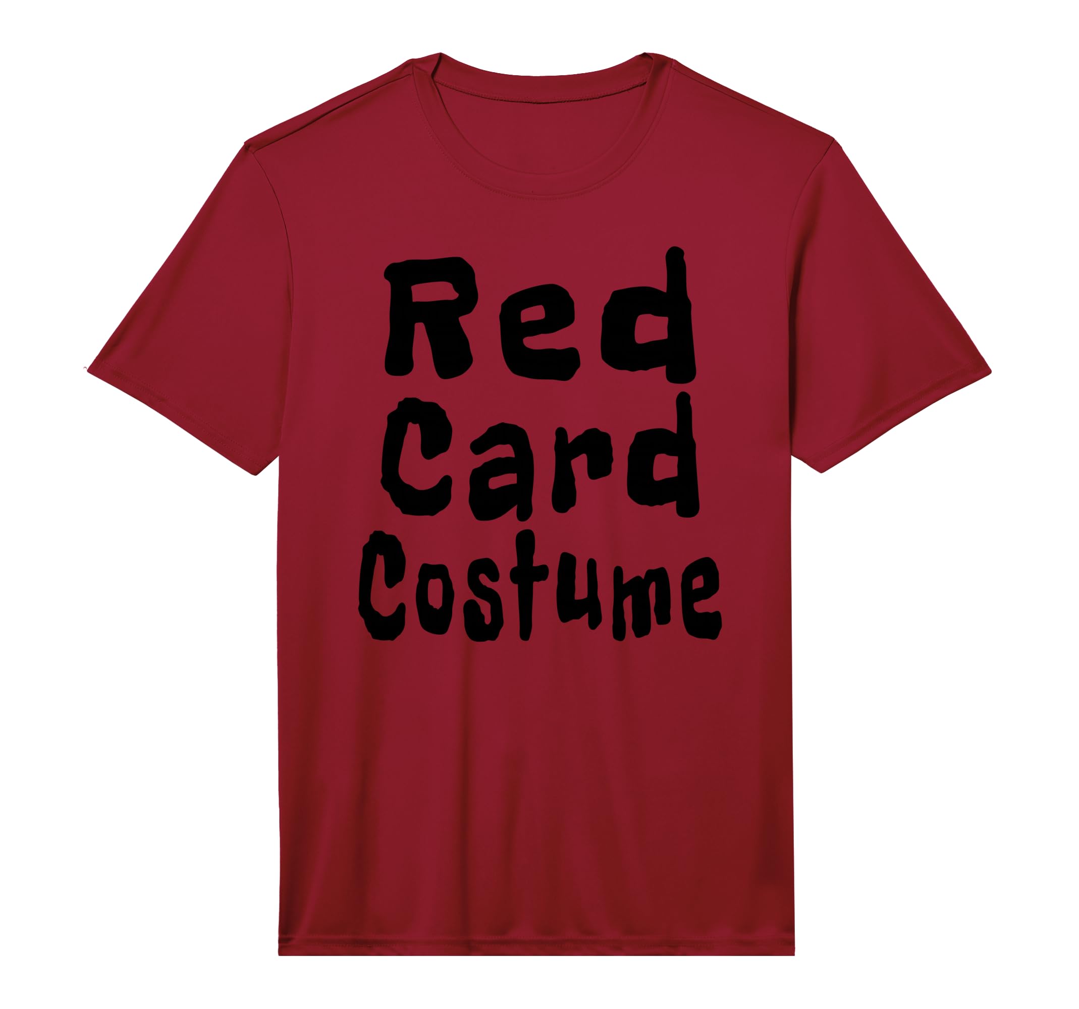 Red Card Costume Football Soccer Funny T-Shirt - Unique Graphic Unisex