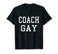 Coach Gay Custom Football Soccer T-Shirt - Aesthetic Graphic for Adults